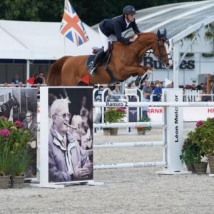 International Grand Prix 5 star 1.65 m horse Ilusionata van het Meulenhof (Lord Z x Carthago Z) with rider Niels Bruynseels. (combination 3th in the World Cup CSI 5 Basel).